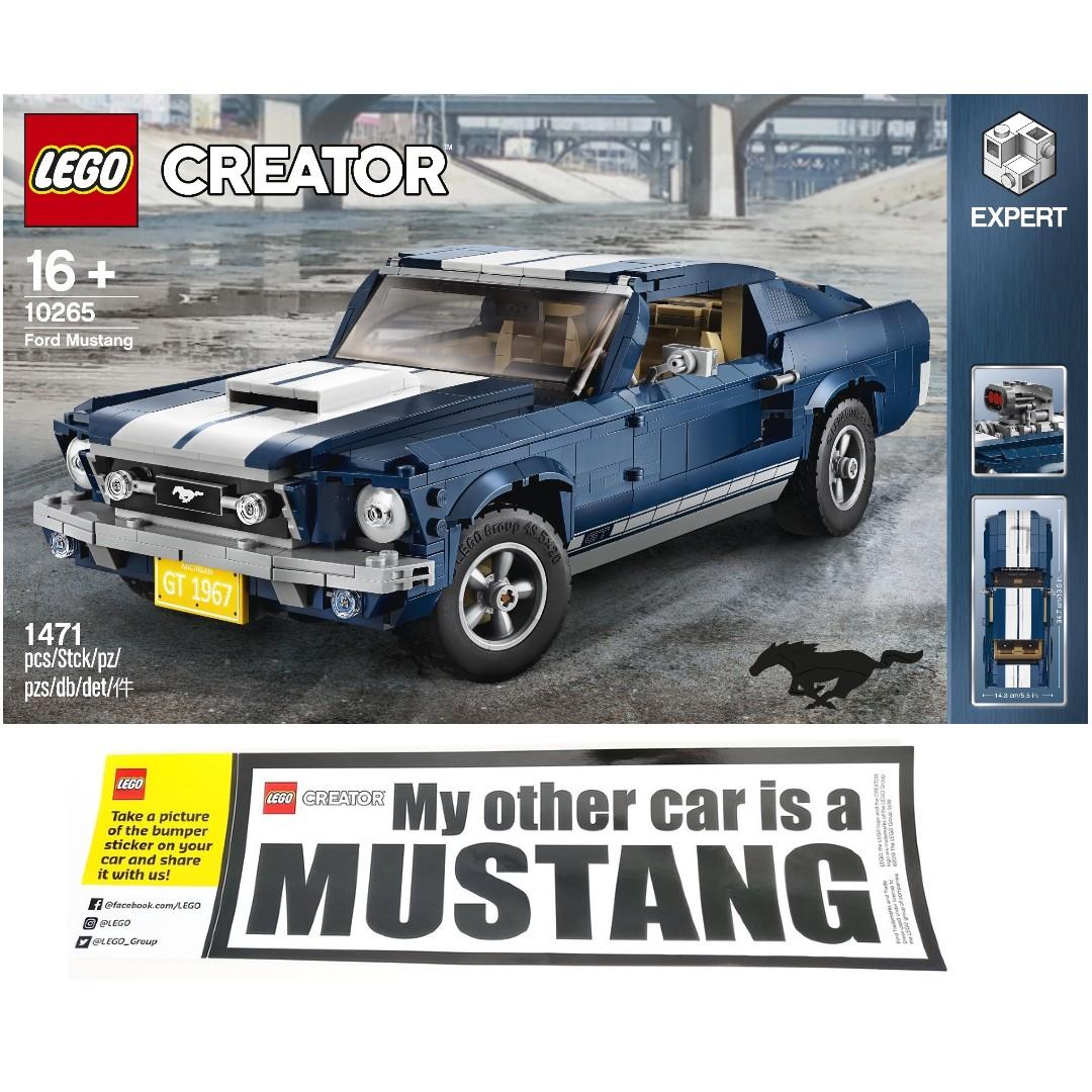 lego creator expert 10265 ford mustang gt 1967