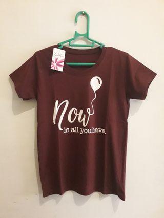Kaos Maroon Now