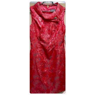 Red cocktail dress (Repriced)