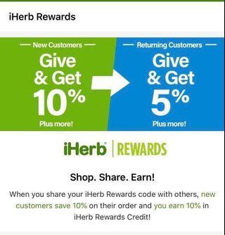 iHerb Coupon code 折扣碼
