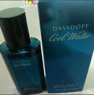 Authentic Davidoff Cool Water Perfume  Mens 40ml Eau De Toilette Spray