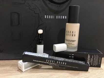 Bobbi brown防水眉筆咖啡色