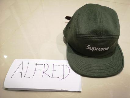 Supreme wool camp cap