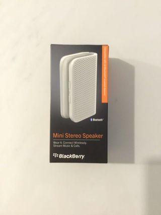 Bluetooth Mini Stereo Speaker by Blackberry #EndgameYourExcess