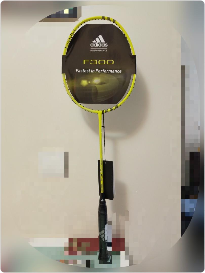 adidas f300 badminton racket