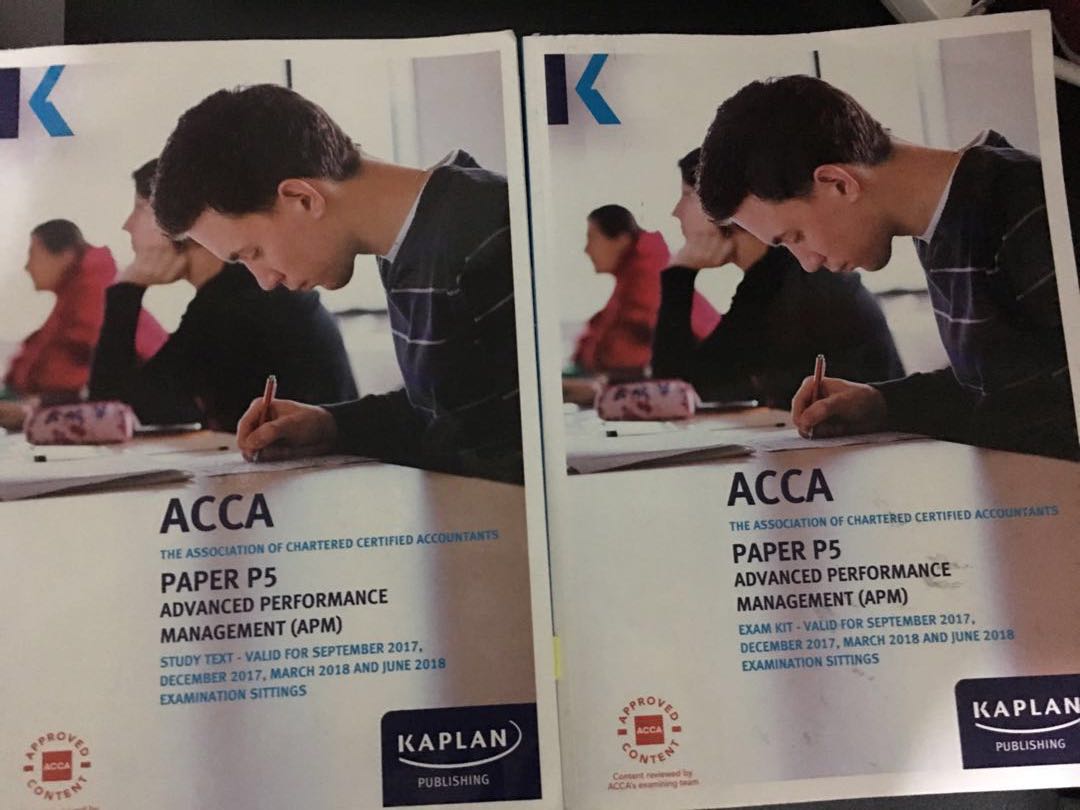 Acca F5 Performance Management Study Text 2017 18 English Edition