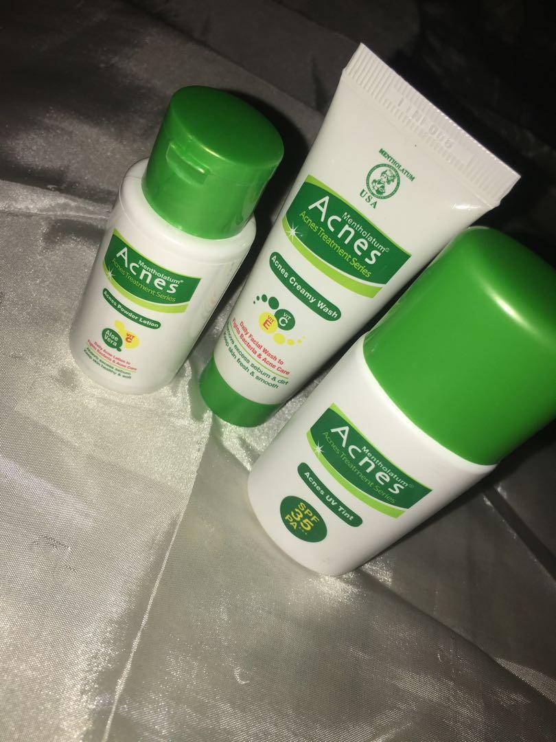 Acnes Starter Pack Kesehatan Kecantikan Rias Wajah Di Carousell