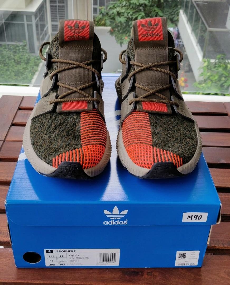 adidas prophere green and orange