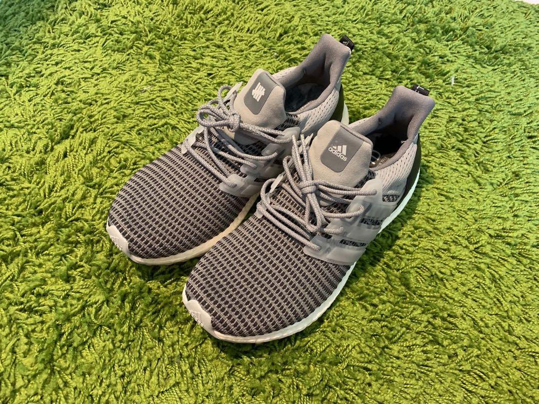 Adidas x undefeated ultra boost shift hotsell grey cinder & black