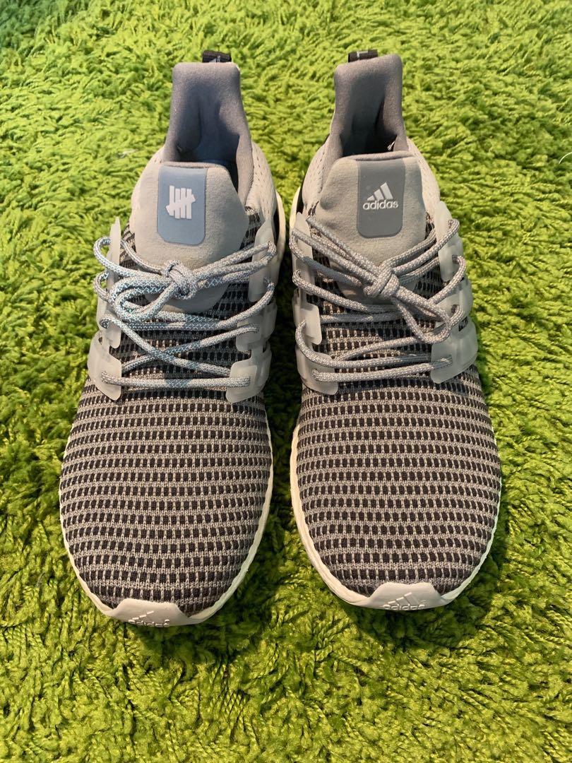 X undefeated ultra boost shift grey cinder & black new arrivals