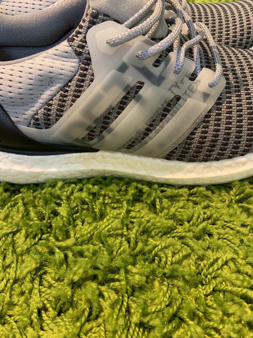X undefeated ultra boost shift grey cinder & black cheap