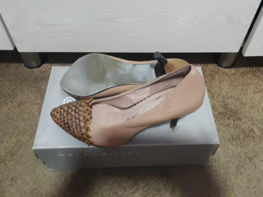 Alegra soft brown leather shoes