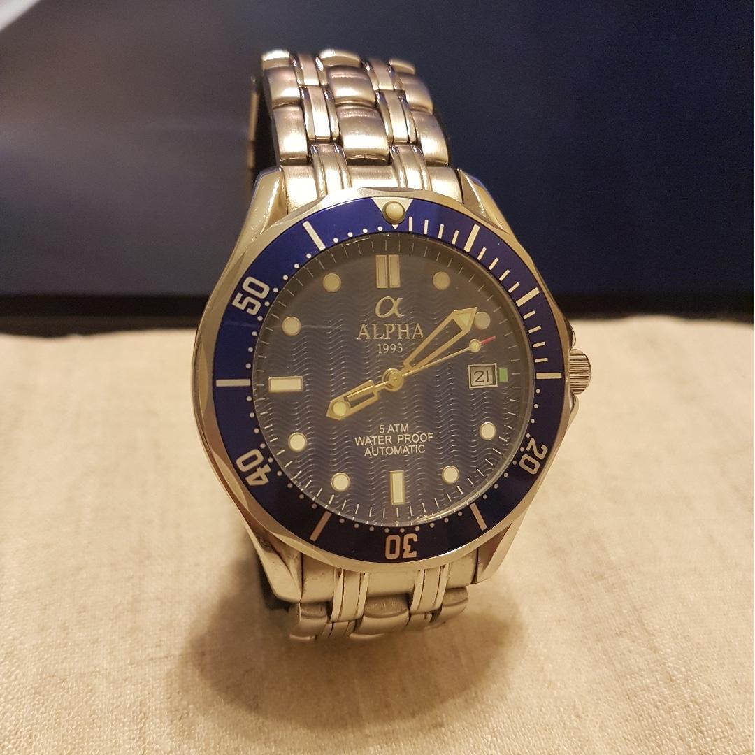 alpha seamaster watch