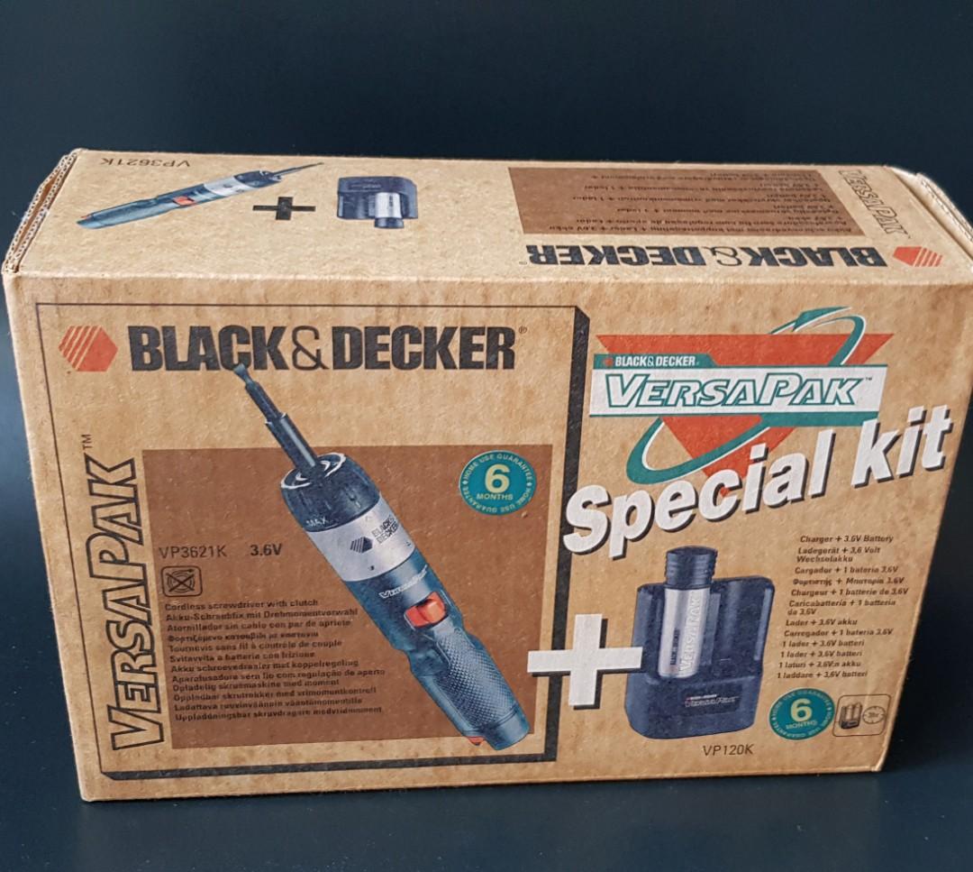 💡💡Black & Decker VersaPak Special Kit ( VP3621K)#EndgameYourExcess