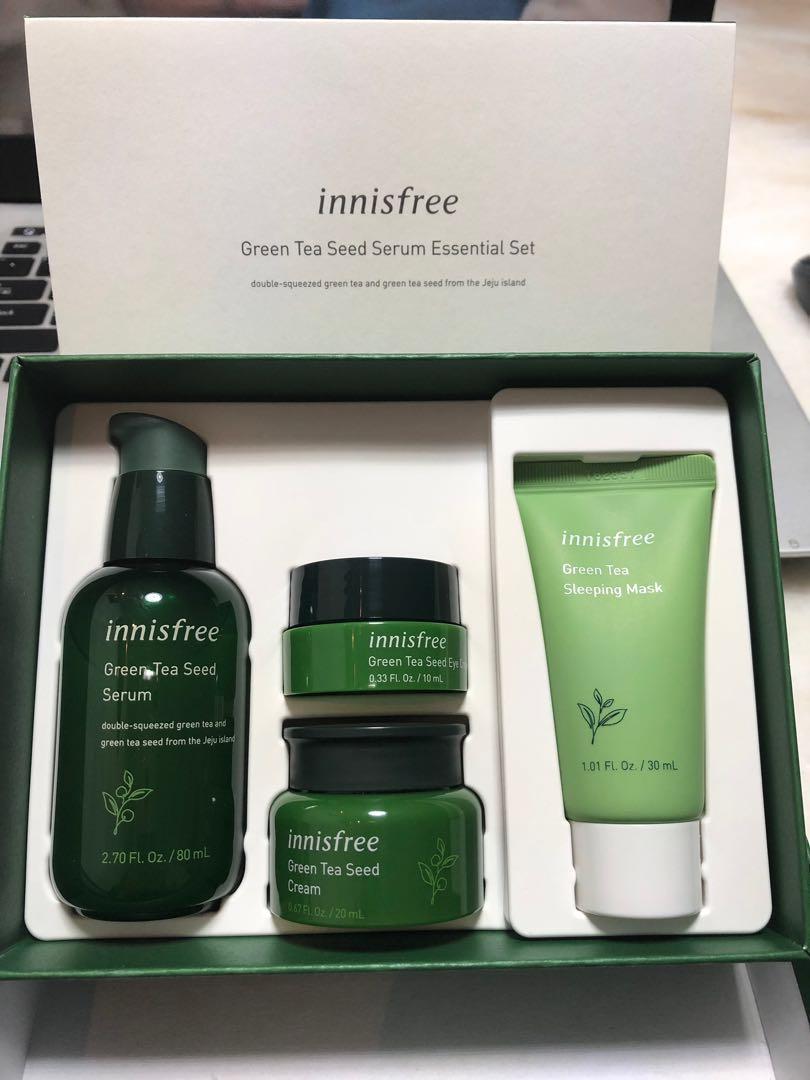 Bn Green Tea Seed Serum Essential Kit Health Beauty Face Skin Care On Carousell