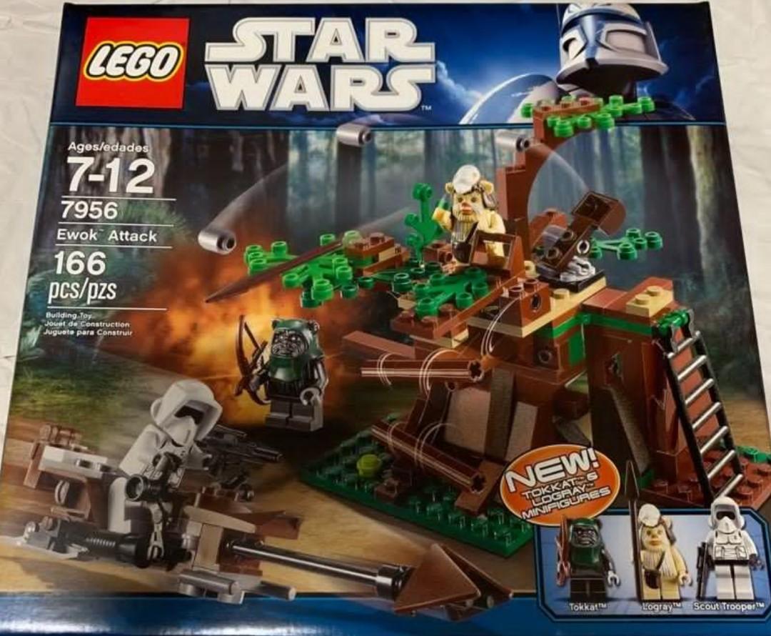 Featured image of post Lego Star Wars Ewok Attack The small set includes three minifigures a speeder bike and a tree laced with several functional traps which the primitive ewoks use
