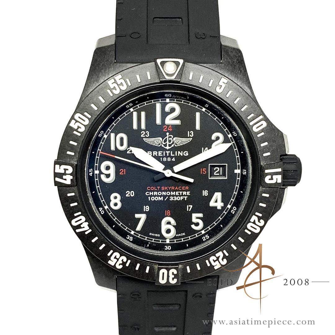 Breitling colt skyracer volcano black watch sales