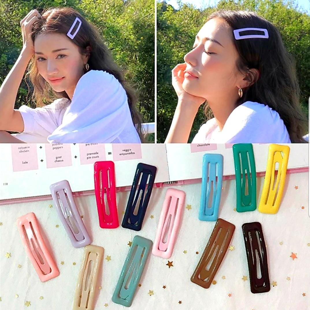 Candy Colored Trendy Hairclips | 4 FOR 110 (Category: Hair Accessories) located in Caloocan City. Submitted by _stylish.ph (Listing ID 225258328, Image 2). Description: 4pcs for 110.00 Features: •Firm, durable, reusable and not easy to deform. •Material: Metal/Resin •Size: Length 7cm/2.75" •Package inlcudes: 1 x piece hairclip •All items are brand new ●LIMITED STOCKS! •Actual color of the item may slightly vary from the photo due to lighting. For