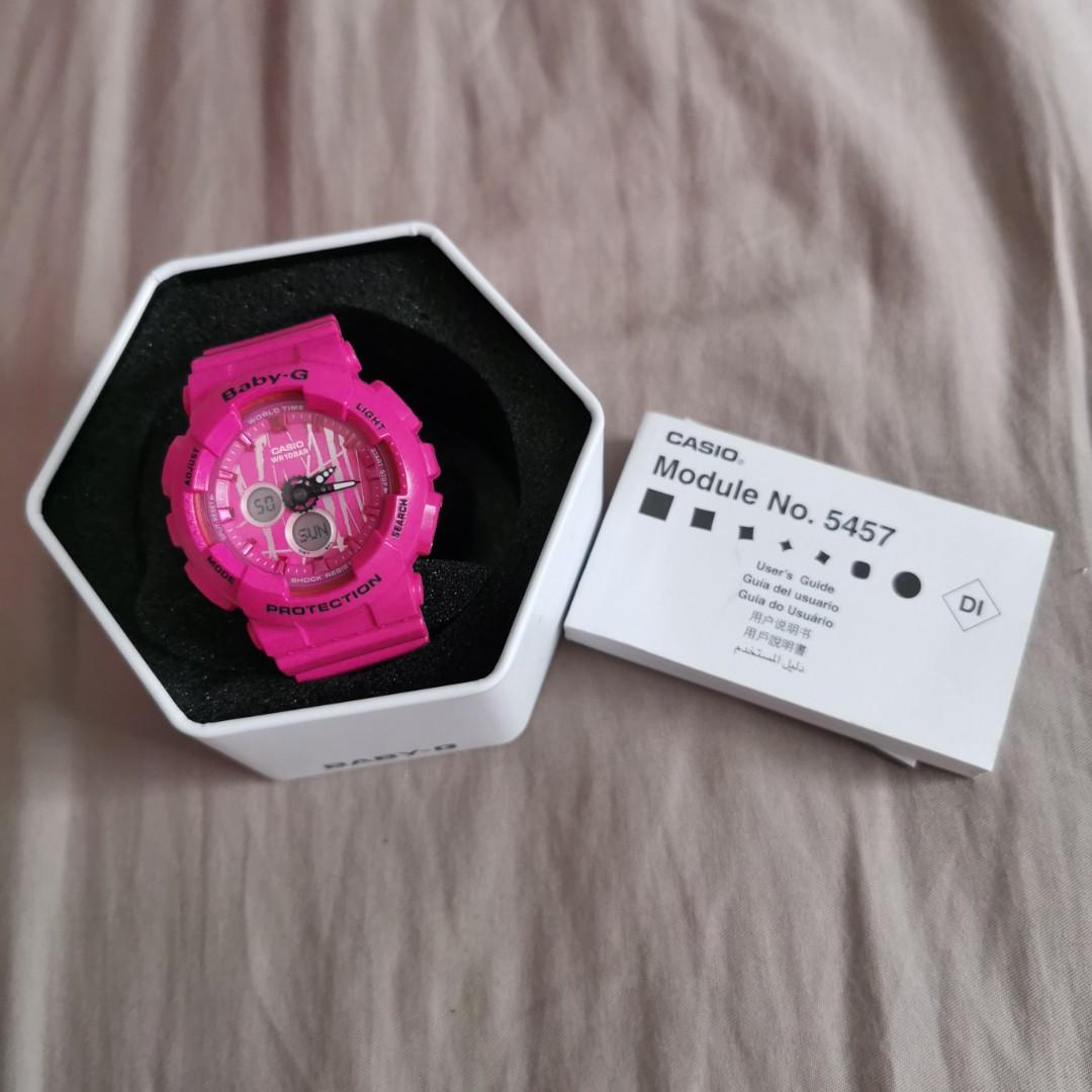 Casio Baby G 5457 in Hot Pink