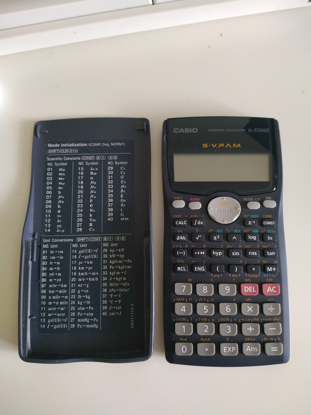 Casio Scientific Calculator fx 570ms Hobbies Toys Stationery