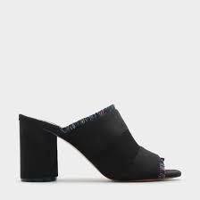 Charles and Keith Fringe Frayed Mules