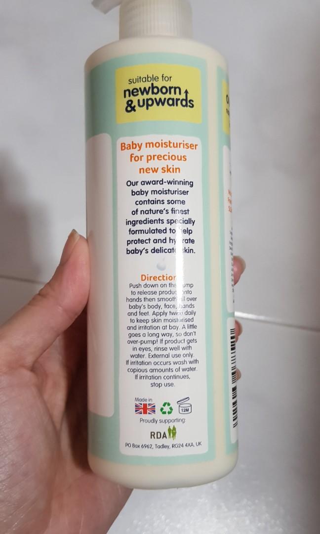 childs farm baby moisturiser ingredients