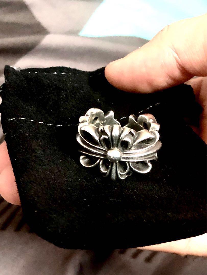 Chrome hearts ring Double floral