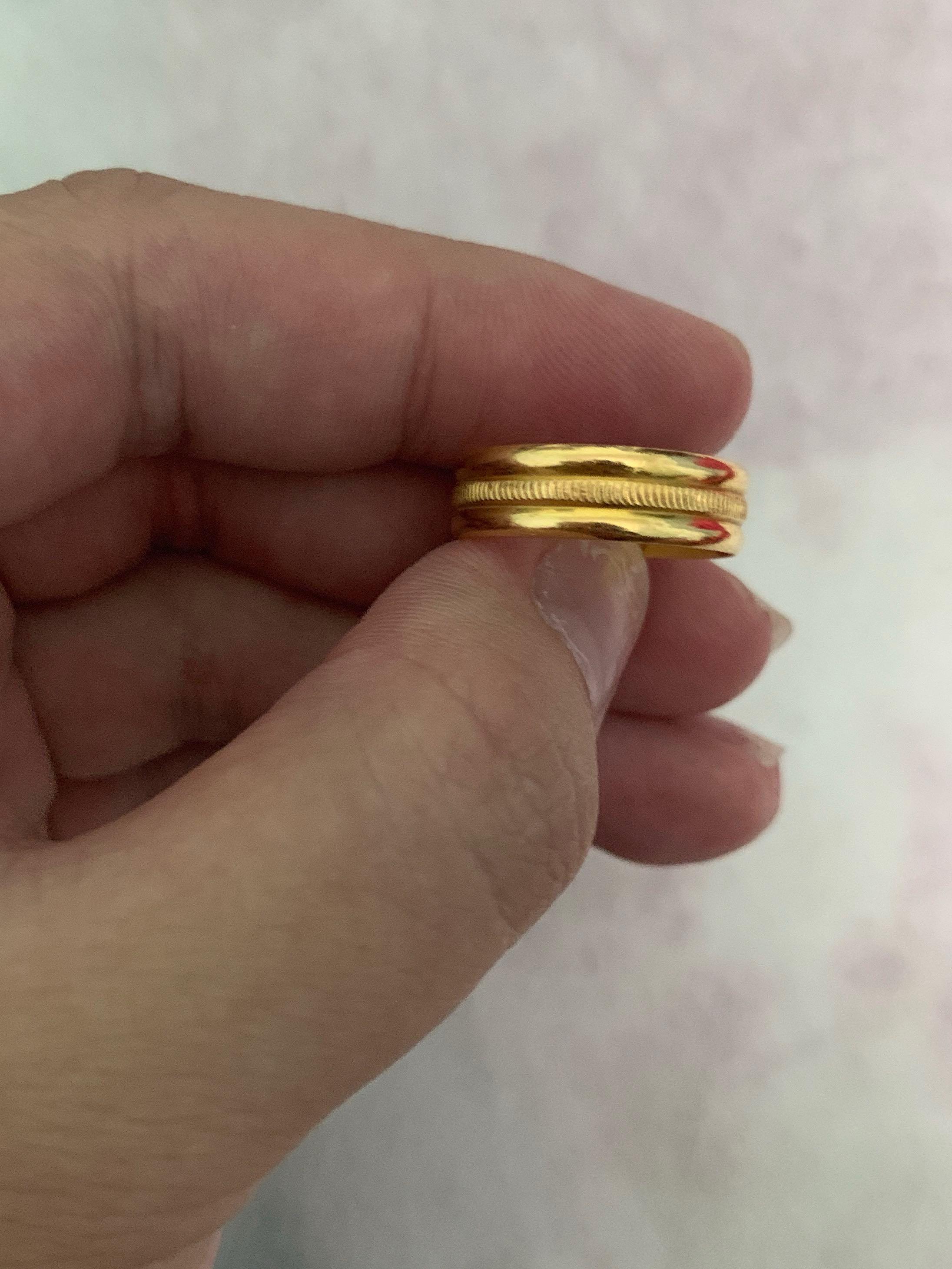 Cincin Emas 916 Pohkong Women S Fashion Jewellery On Carousell