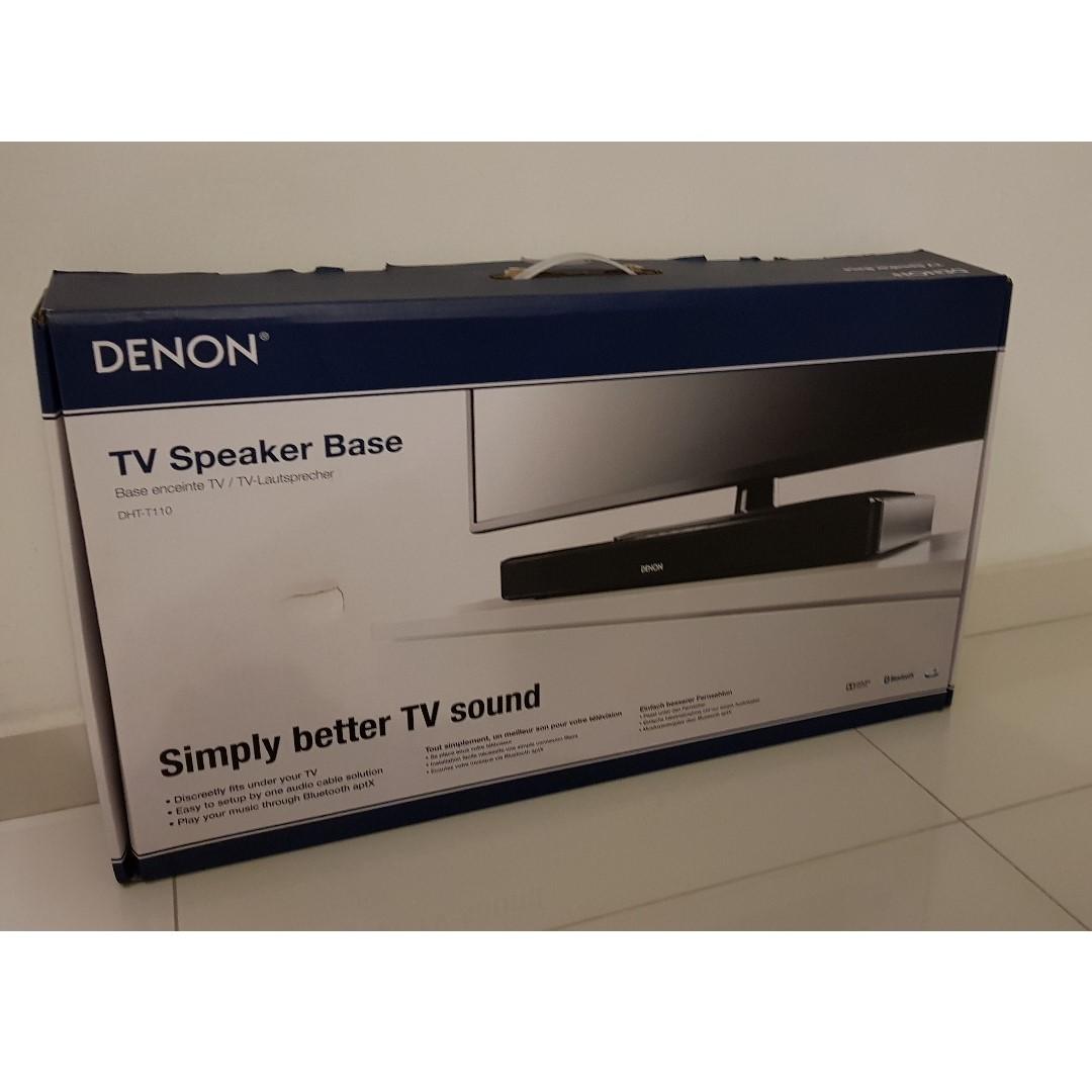 denon tv speaker base