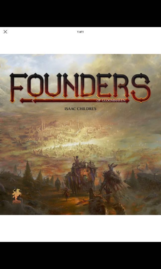 Founder of Gloomhaven (Premium sleeves), Hobbies & Toys, Toys & Games