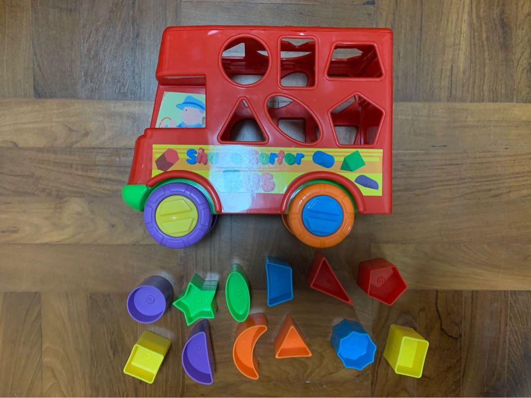 fun time shape sorter bus