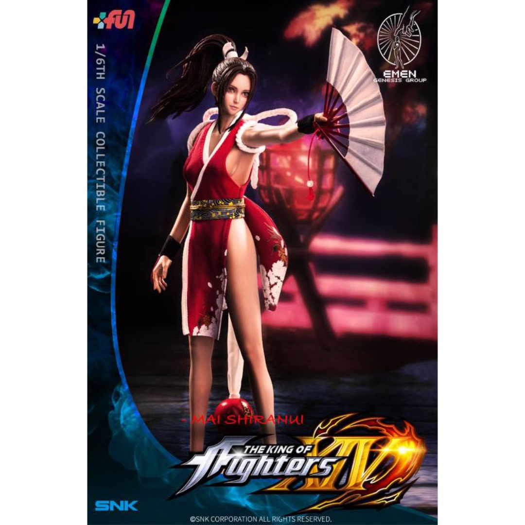 Genesis Collectibles The King Of Fighters Xiv Mai Shiranui 1 6 Scale Toys Games Bricks Figurines On Carousell