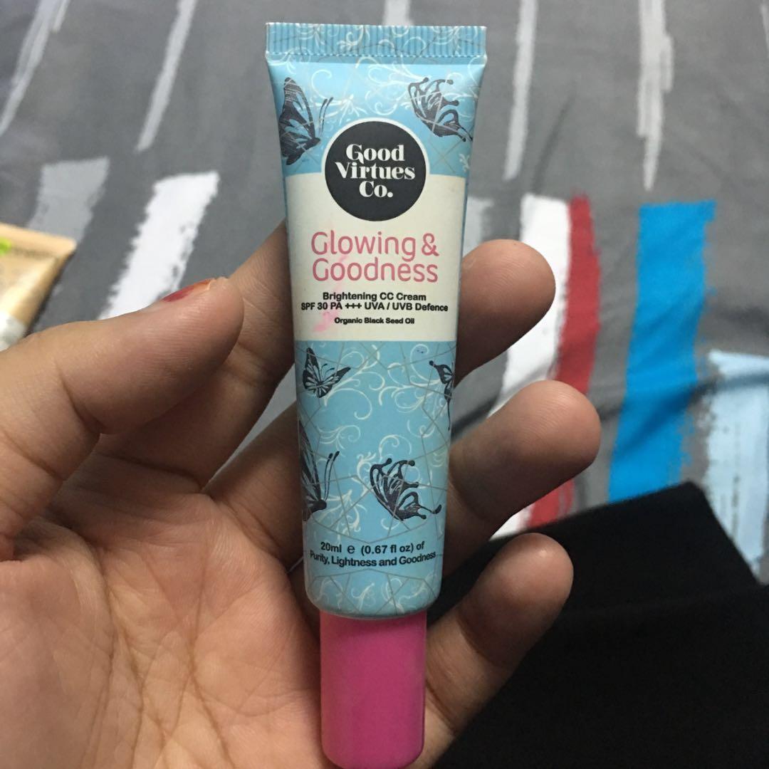 Good Virtues Co Cc Cream Spf 30 Health Beauty Makeup On Carousell