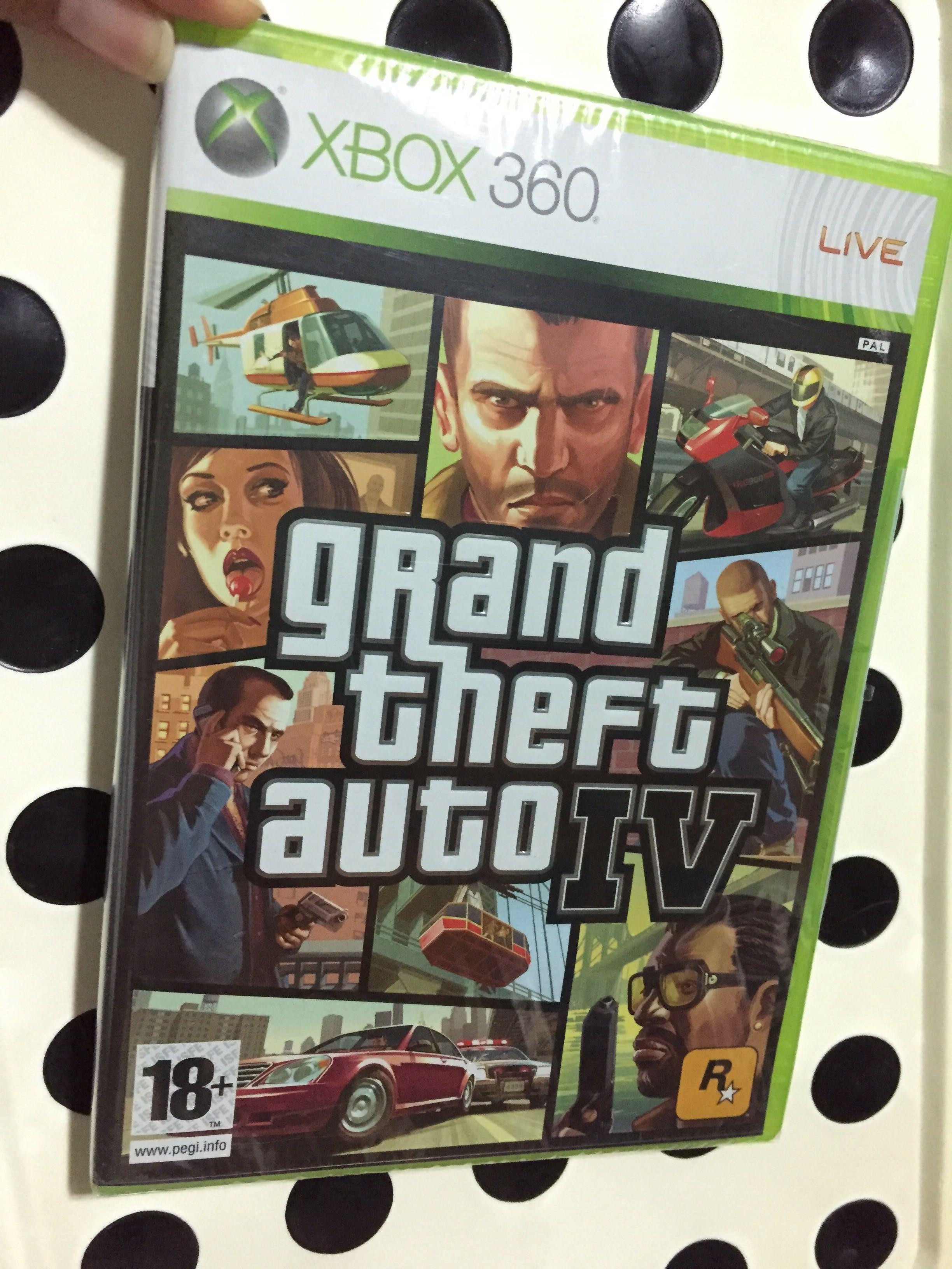 Gta 4 Xbox360 Game Toys Games Video Gaming Video Games On Carousell