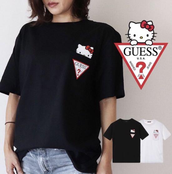 hello kitty guess t shirt