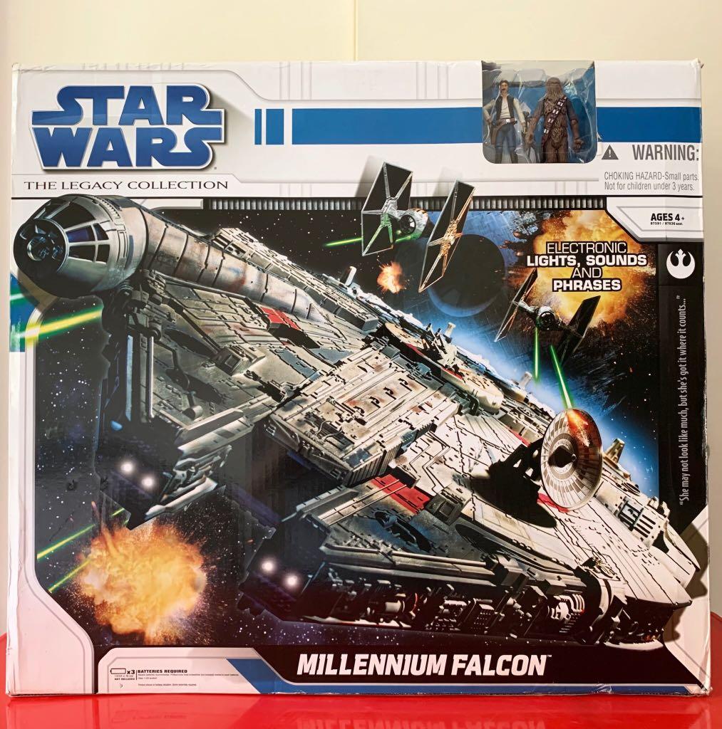 star wars legacy collection millennium falcon