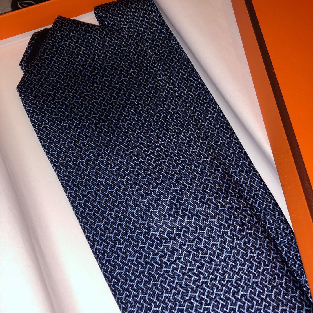 cravate twill hermes tie