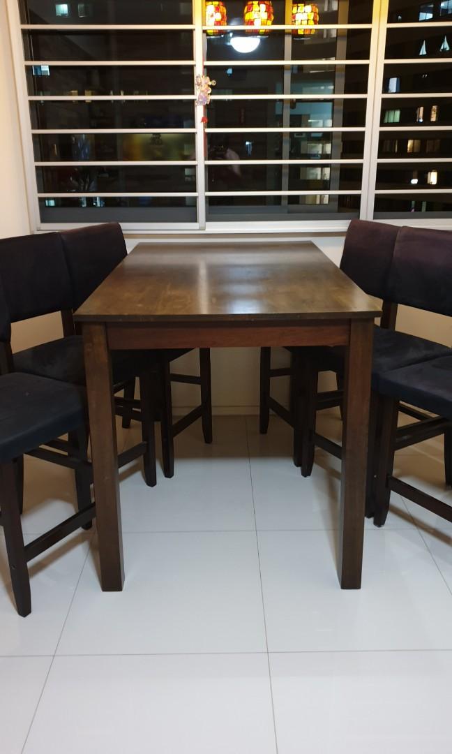 High Dinning Table For Seldom Use And Too Big