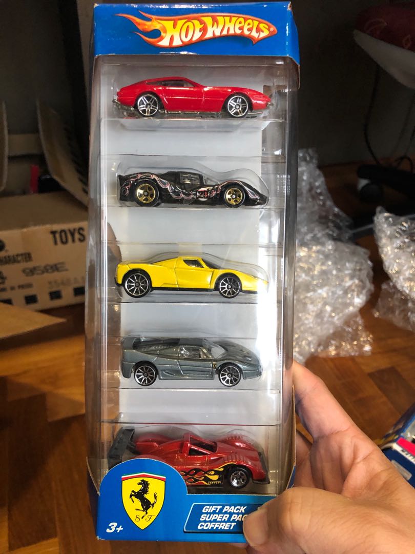 Hot wheels ferrari pack hotsell