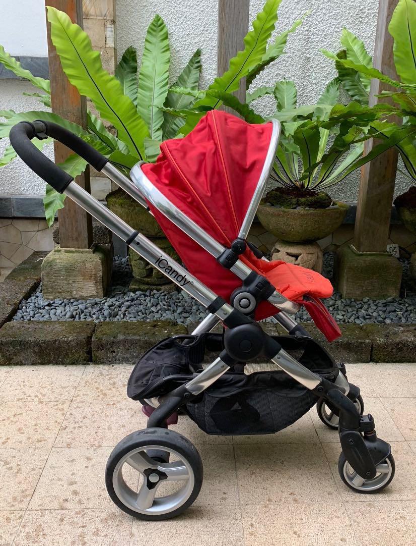 iCandy Peach Twin Stroller Pram Babies Kids Going Out