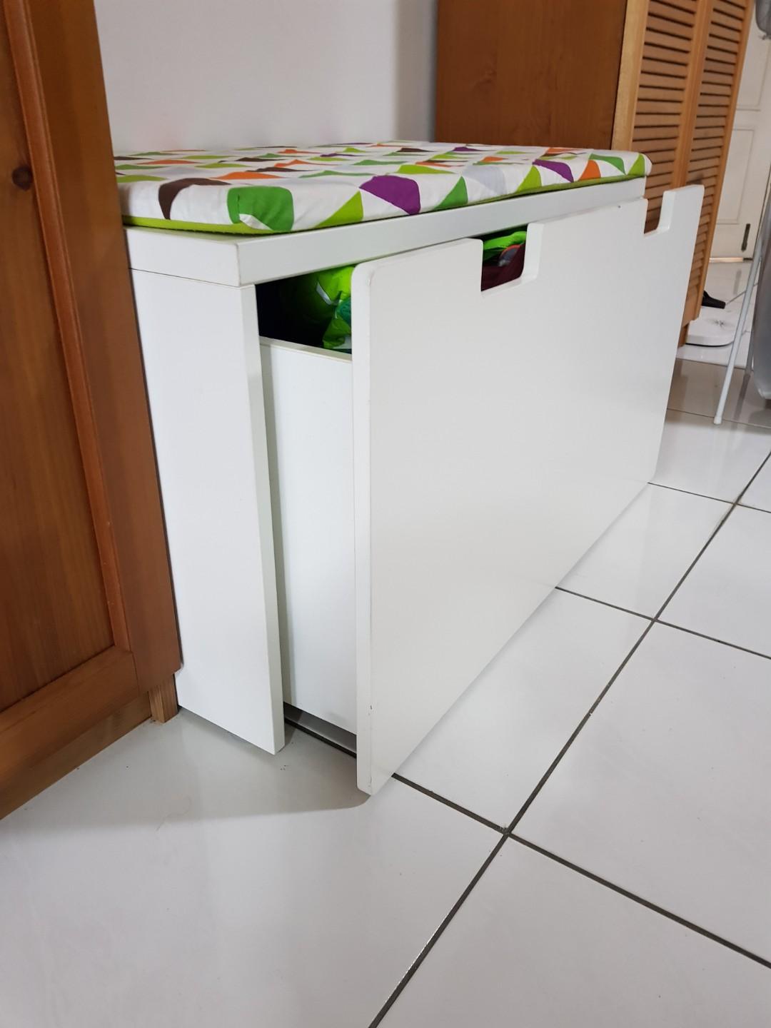 Ikea Toy Storage Bench, Furniture & Home Living, Home Improvement