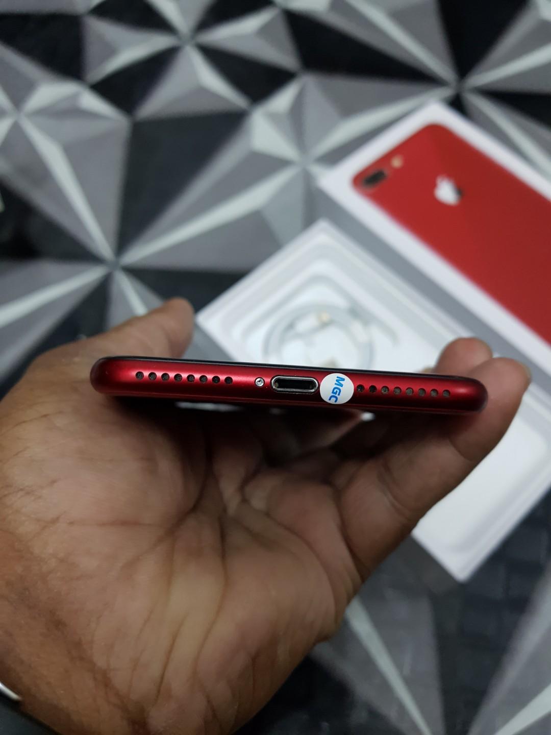 IPHONE 8PLUS 65GB RED ZP SET SINGAPORE FULLSET