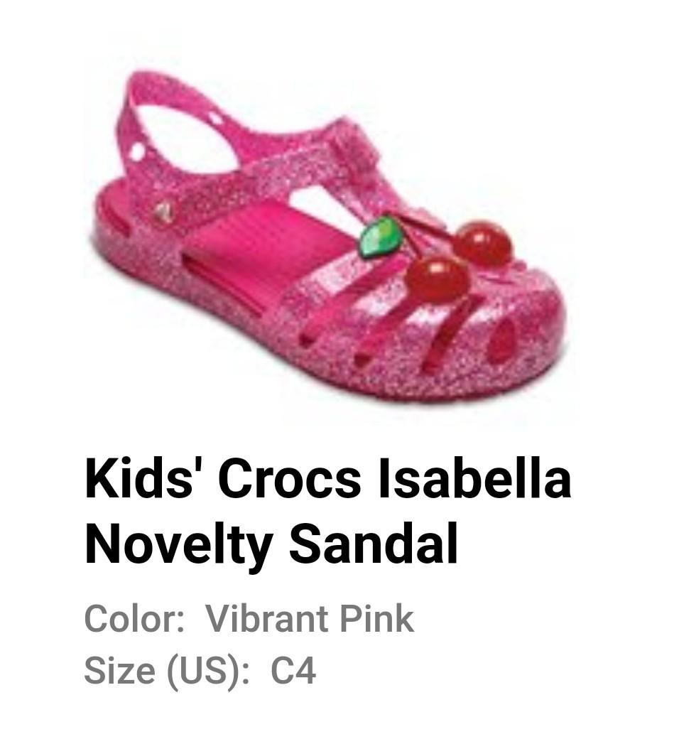 crocs isabella girls