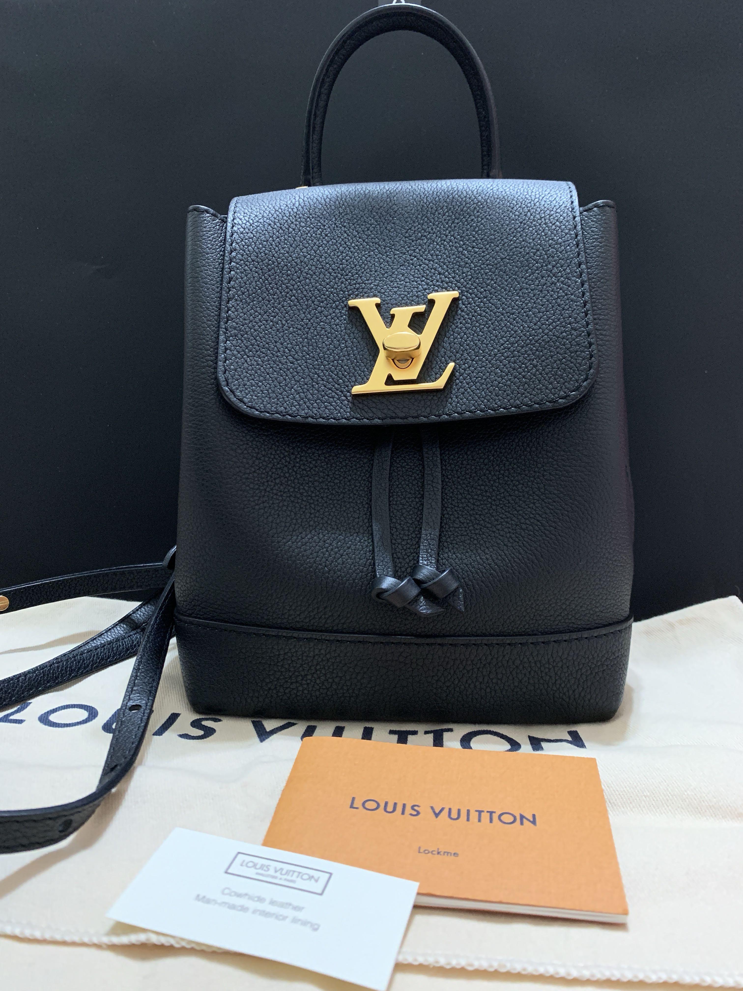 LV Lockme Backpack mini