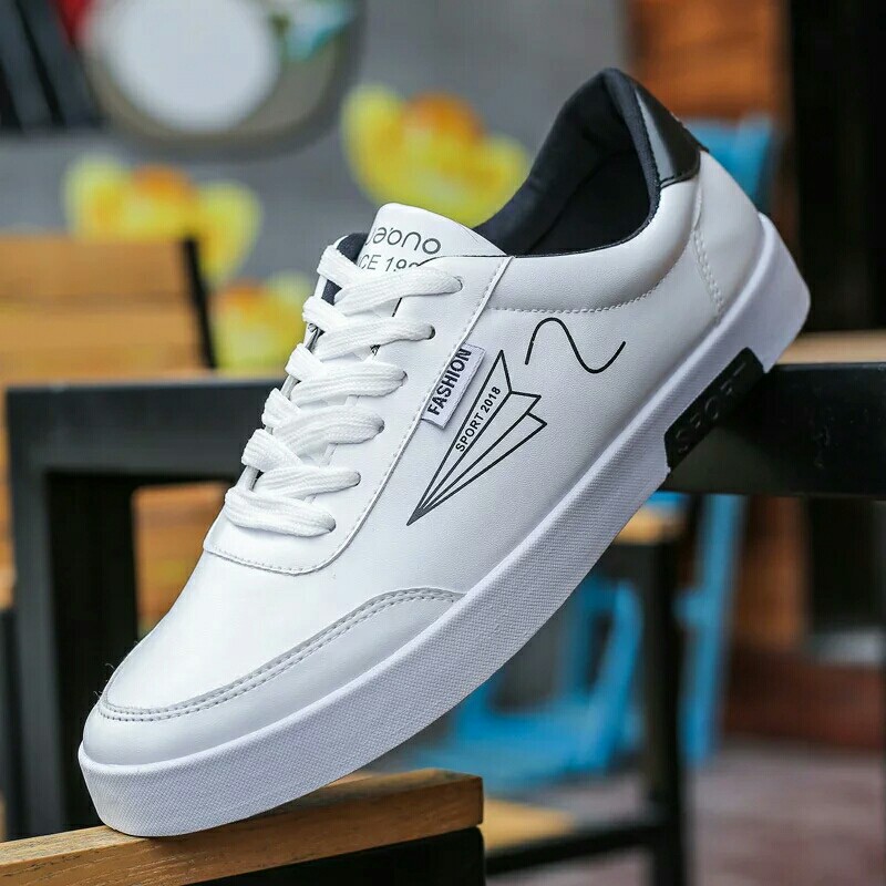 Men Casual Shoes Breathable Male Tenis Masculino feather Print