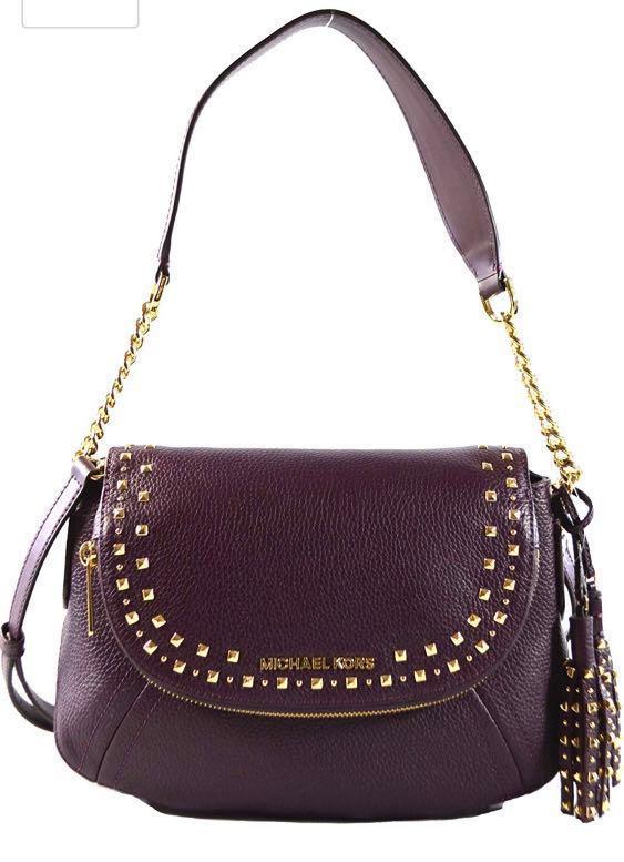 Michael kors aria studded medium store