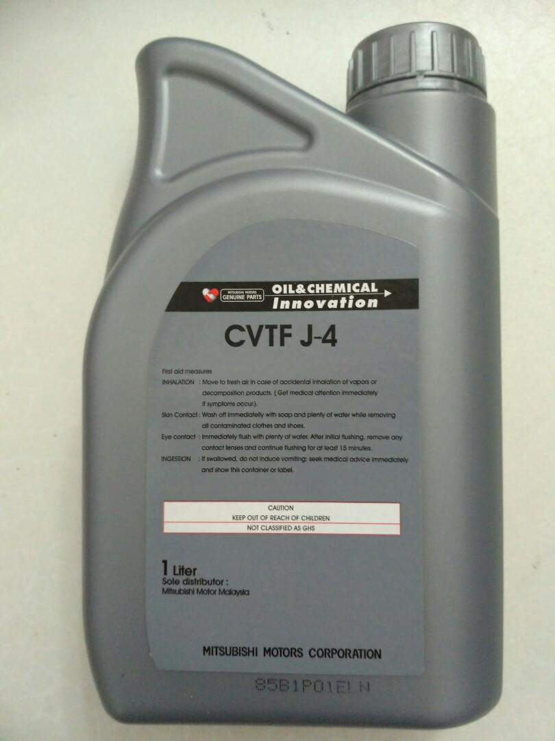 Mitsubishi CVT J4 Genuine Oil MZ320806, Auto Accessories on Carousell