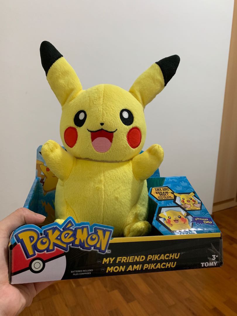 pikachu tomy plush