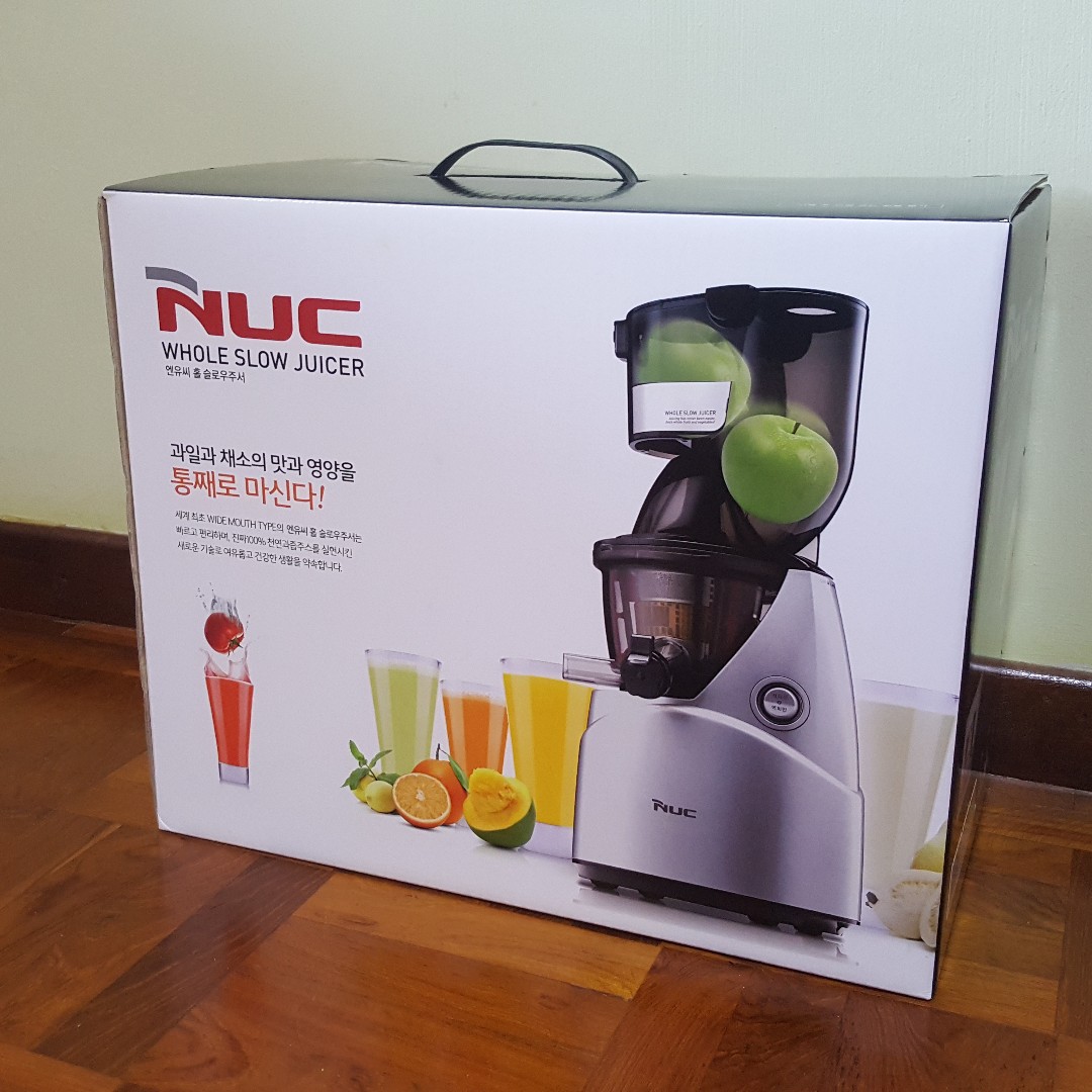NUC Whole Slow Juicer (same as Kuvings B6000S), TV & Home Appliances