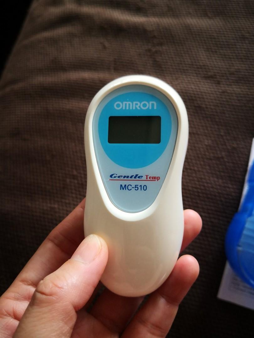 Omron Ear Thermometer MC510, Health & Nutrition, Thermometers on Carousell